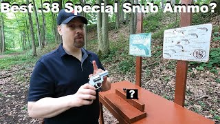 Ballistic Testing my MOST Recommended 38 Special SNUB Nose Load [upl. by Eimmelc]