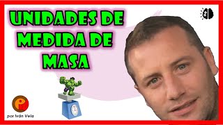 ⚖ Unidades de medida de MASA 💪🏽👱🏽‍♂️ Clases de matemáticas online Educación primaria [upl. by Ackley]