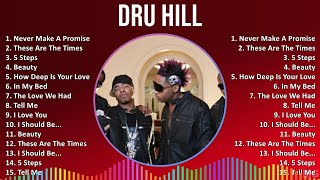 Dru Hill 2024 MIX Greatest Hits  Never Make A Promise These Are The Times 5 Steps Beauty [upl. by Yvor]