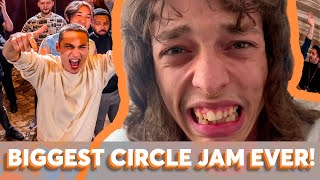 PACMAX REACTS TO THE BIGGEST CIRCLE JAM EVER [upl. by Tilla987]