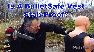 Are BulletSafe Bulletproof Vests Also StabProof [upl. by Yorgerg]