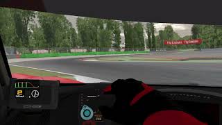 iRacing Onboard Lap McLaren 720S GT3 EVO at Monza 24S3 Simucube Series [upl. by Nohsad679]