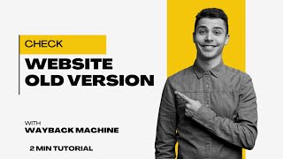 How to Use the Wayback Machine View Old Versions of Websites [upl. by Cora]