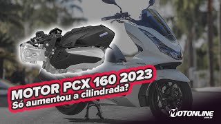 A VERDADE SOBRE O MOTOR DO PCX 2023  Mudou mesmo [upl. by Annasiul]