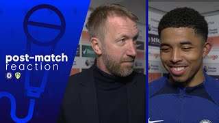 WEVE ENDURED A REALLY TOUGH PERIOD  Graham Potter amp Wesley Fofana  Chelsea v Leeds PL [upl. by Jarus]