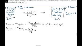 Colligative Properties Vapour Pressure Lowering [upl. by Cozmo]