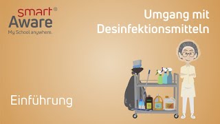 Einführung zum Umgang mit Desinfektionsmitteln  Hauswirtschaft und Küche  smartAware [upl. by Ula]