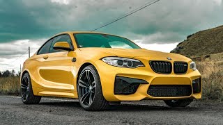 This Speed Yellow BMW M2 Looks INSANE [upl. by Eellah]