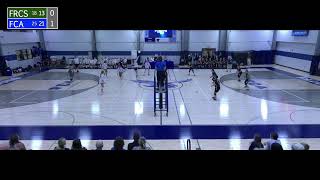 FCA vs Franklin Road Christian School Volleyball [upl. by Allimac]