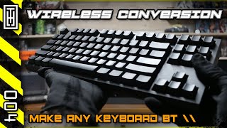 ⌨ Make ANY Keyboard Wireless  Convert Any USB keyboard to Bluetooth Wireless  DIY Tutorial How To [upl. by Wrdna]