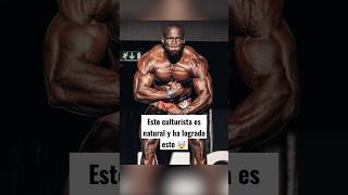 Este culturista es natural y ha logrado esto gym bodybuilding fitness [upl. by Aiciled]