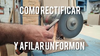 Cómo rectificar y afilar tus formones quotTUTORIALquot guia práctica [upl. by Katushka563]