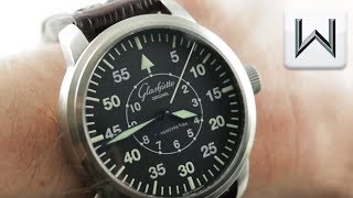 Glashutte Original Senator Navigator BDial Pilots Watch 10009070404 Luxury Watch Review [upl. by Wasson]