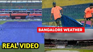 RCB vs CSK live weather report today  Bangalore weather today 18 may  RCB vs CSK weather [upl. by Elraet]