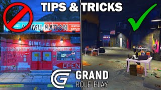 Grand RP Tips amp Tricks Everyone Needs To Know  Easy amp Fast Money In Grand RP  GTA 5 RP [upl. by Yanttirb531]