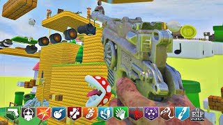 BLACK OPS 3 CUSTOM ZOMBIES MOD TOOLS  SUPER MARIO TOWERS HARDCORE CHALLENGE MAP COMPLETED [upl. by Akimet]