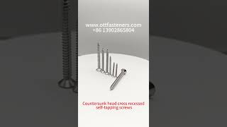 Whats a countersunk head cross recessed selftapping screwsmanufacturer [upl. by Lili]