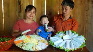 Recipe and process for making traditional pho rolls  Chuc Ton Binh [upl. by Mathews98]