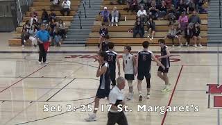 CIF Boys Volleyball Long Beach Poly vs St Margarets [upl. by Ten447]