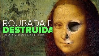 A História de Mona Lisa  Leonardo Da Vinci História da Arte  Glauber Arts [upl. by Rfinnej]