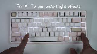 How to change the light effect Minilo 75 version [upl. by Henleigh392]