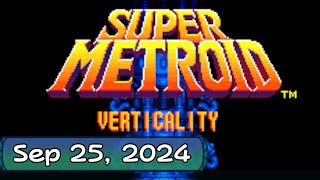 Time for some vertical direction upwards  Super Metroid Verticality  Part 1  9252024 [upl. by Liagabba566]