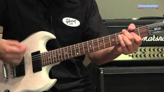 Gibson SG J Series Electric Guitar Demo  Sweetwater Sound [upl. by Combs792]