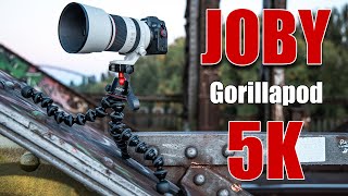 JOBY Gorillapod 5K  tripod with bendable legs for heavy loads  worth to buy 4K [upl. by Ahcmis]