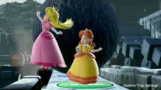 Super Mario Party Whomps Domino Ruins Peach  8 [upl. by Mirabel507]