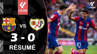 FC Barcelone contre Rayo Vallecano 30 Résumé  LaLiga 202324 [upl. by Bina]