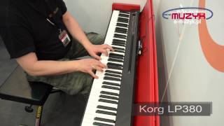 Musikmesse 2014  Korg LP 380 demo [upl. by Adnorahc]