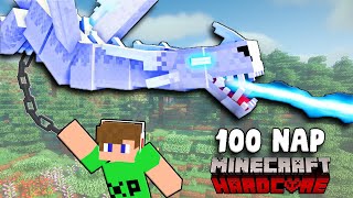 100 NAP SÁRKÁNY VADÁSZAT A MINECRAFTBAN 😱 [upl. by Enirrok]