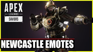 Apex Legends  Newcastle Emotes Showcase [upl. by Gore238]