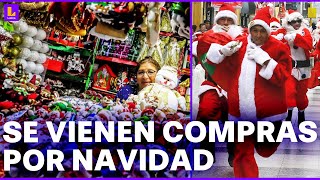 Campañas navideñas en el Perú llegan con alta expectativa económica para comerciantes [upl. by Emmit143]