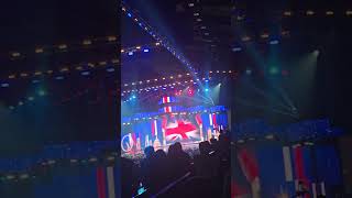 British anthem at 9th hum awards 2024 british atifaslam haniaamir mahirakhan london london [upl. by Eelana]