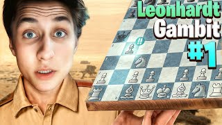 1 Leonhardt Gambit 🦁  140 Chess Gambits Every Chess Player Should Know [upl. by Nerok]