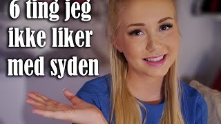 MIN FØRSTE YOUTUBE VIDEO  6 ting jeg ikke liker med syden [upl. by Notnelc]