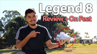 Nike Tiempo Legend 8 Academy Review amp Play Test 2019  WhiteGrey [upl. by Nairb638]