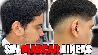 COMO HACER UN DESVANECIDO COMPRIMIDO Y SIN MARCAR LINEAS 🔥🤯  2021  DEGRADADO SIN MARCAR LINEAS [upl. by Aribold]