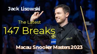 Jack Lisowski Hit the Latest 147 Maximum Break In the Finals of MACAU Snooker Masters 2023 [upl. by Aneleh]