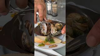 Trying escargot snails in Paris [upl. by Lally]