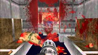 15 minutes of Brutal Doom v016 playtesting [upl. by Ynoble]