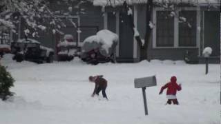 Snow in Winnsboro [upl. by Proudlove336]