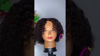 How to revive your old curly wig tutorial hairrevamp revamping diy shorts [upl. by Aidil943]