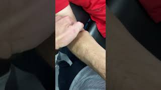 Pronator Teres muscle identification Resisted Forearm Pronation Test [upl. by Mccoy577]