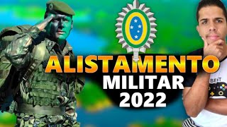 Como fazer alistamento militar 2022 online do zero  TecElmo [upl. by Llatsyrk]