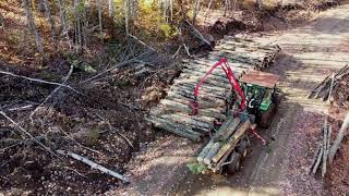 Le tracteur forestier [upl. by Hermann]