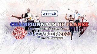 DIRECT  Championnats de France hivernaux de lancers longs 2021  Disque [upl. by Chapen]