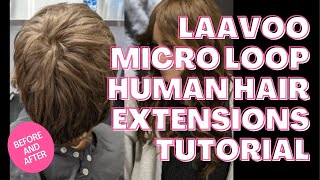 HOW TO Apply Micro Loop Hair Extensions [upl. by Chelsea]