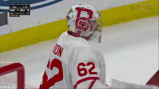 Boston University vs Maine  2024 Hockey East Semifinal Highlights [upl. by Annawal]